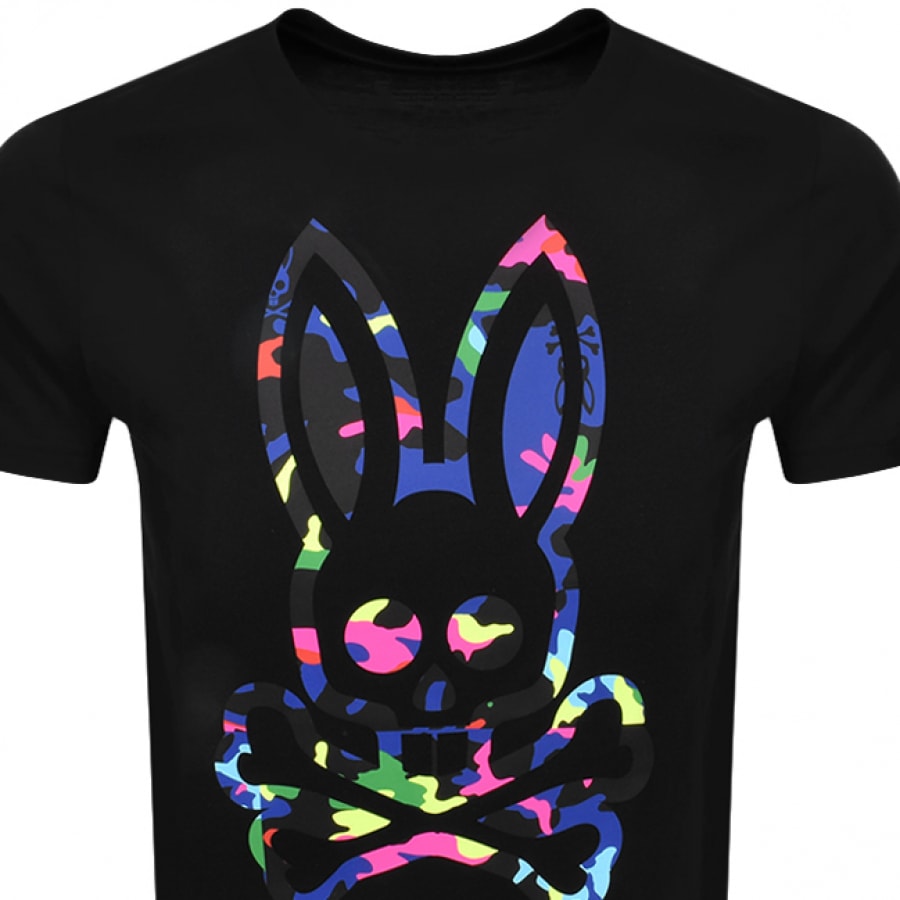 Alternative Image for ProductPsycho Bunny Bradley Crew Neck T Shirt Black2